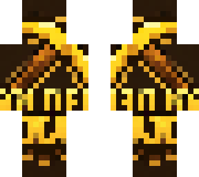 golden pickaxe