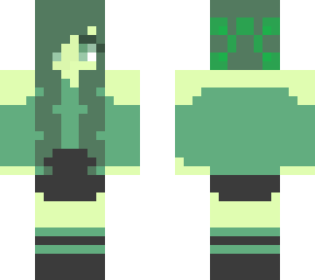 no shading zombie girl