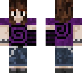 purple outfit