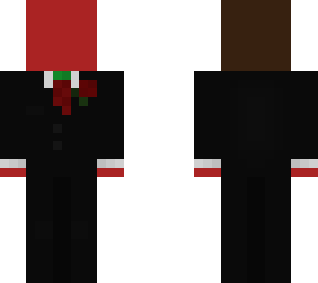 red kirbe in suit