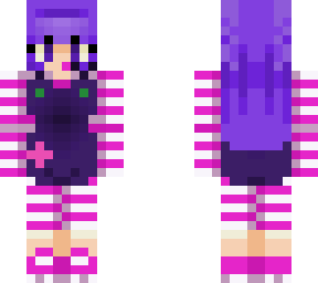 . ender girl - first skin's remake .