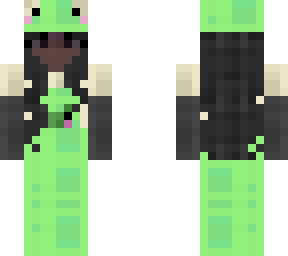 casual girl - frog overalls - matching
