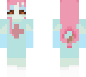 dog nurse (pink hair)
