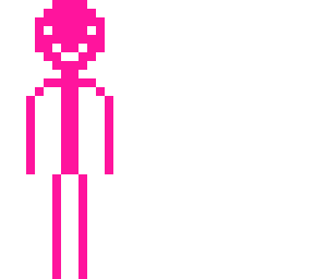 neon stickman