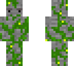 stone guy (with moss!)
