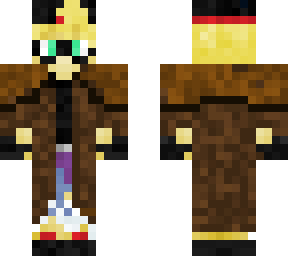 b-boy with leather duster