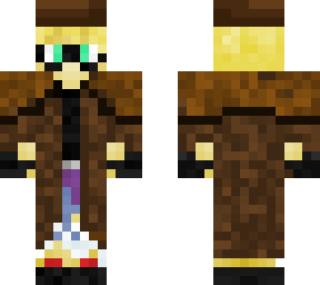 b-boy with leather duster