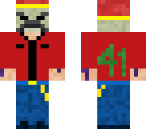 bloody yolo 41, w/ mask
