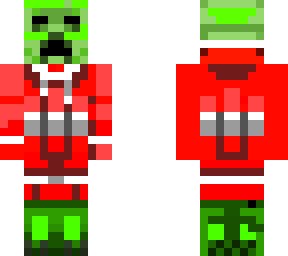 creeper gamer acttion and stuff