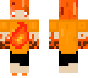 fire elemental orange boy