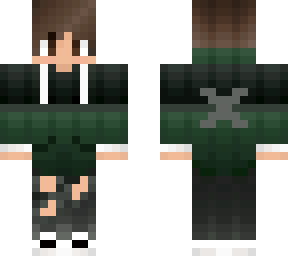 green hoodie boy