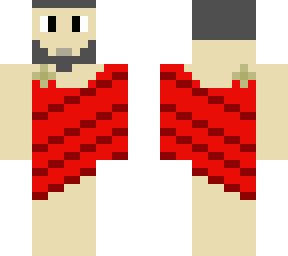 guy with beard in robe (young socrates)