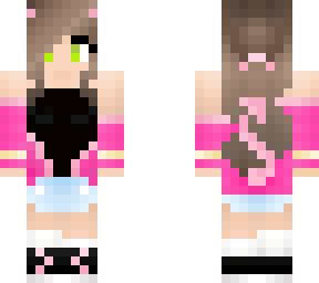 pink demon girl