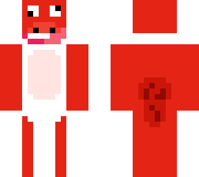 red dinosaur/lizard