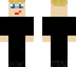 agent with swight glasses