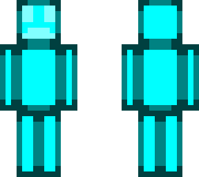 color man (cyan)