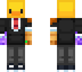 hive style duck in dragong outfit (no headband)