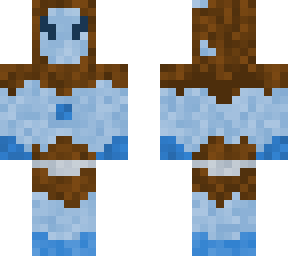 ice snow golem man