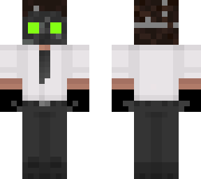 person in suit and gas mask (og skin made by scootery)