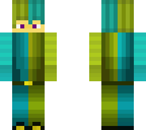 *-blue & lime slime-*