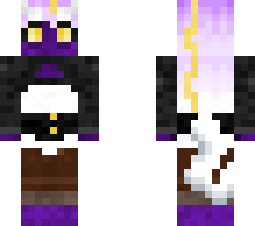 dark purple tiefling