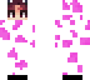 tanjiro kamado disguised as a pink cow (remold)