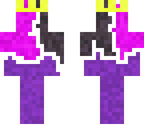 tri-colored blob skin