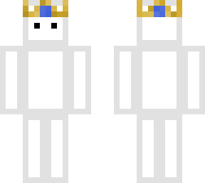 white character with crown
