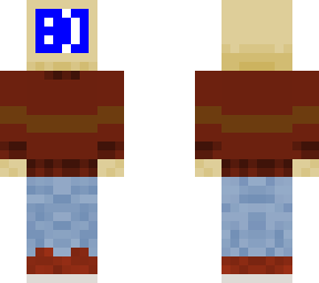 beige crt computer monitor head with red sweater, blue jeans, and red shoes
