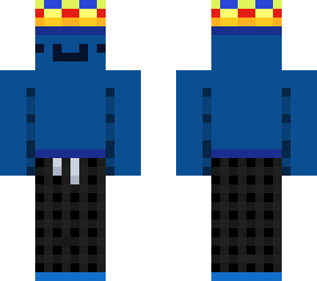 blue blob thing with a crown