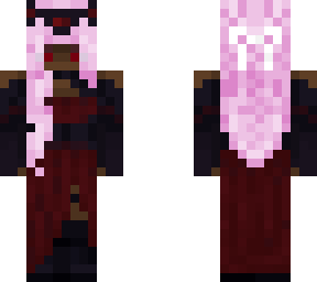 pink haired vampire