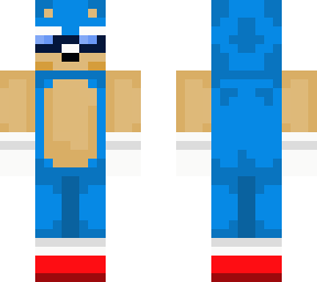 sonic the hedgehog! (ears fixed)