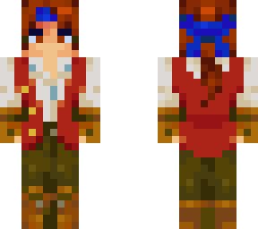 blue bandana pirate