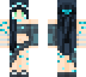 blue girl
