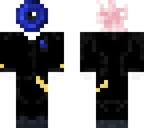 eye - dark blue