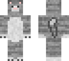 grey tabby cat plushie