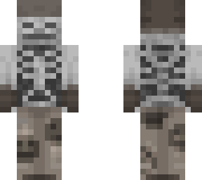 skeleton hat & gloves