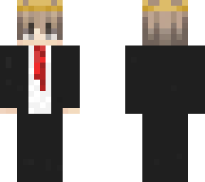 blonde boy suit