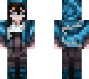 blue cloak lady
