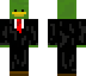 duck in suit