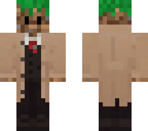 grass in suit