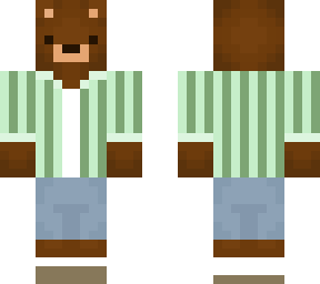 grizzly bear w. summeroutfit male