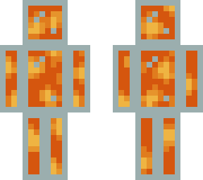 lave in glass
