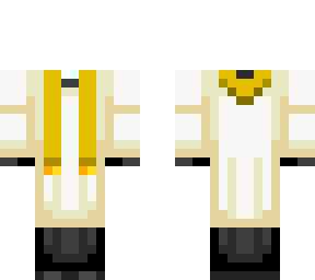 priest - surplice and gold stole - onesie