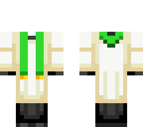 priest - surplice and green stole - onesie