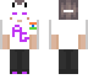 white fox mask boy skin