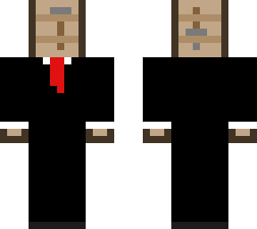 crafting table in a suit