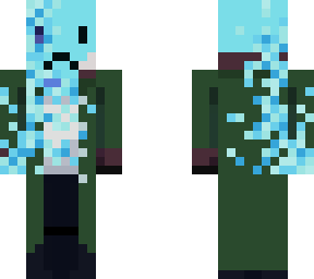 cyan blob
