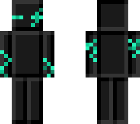 cyan enderman