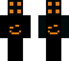 orange and black